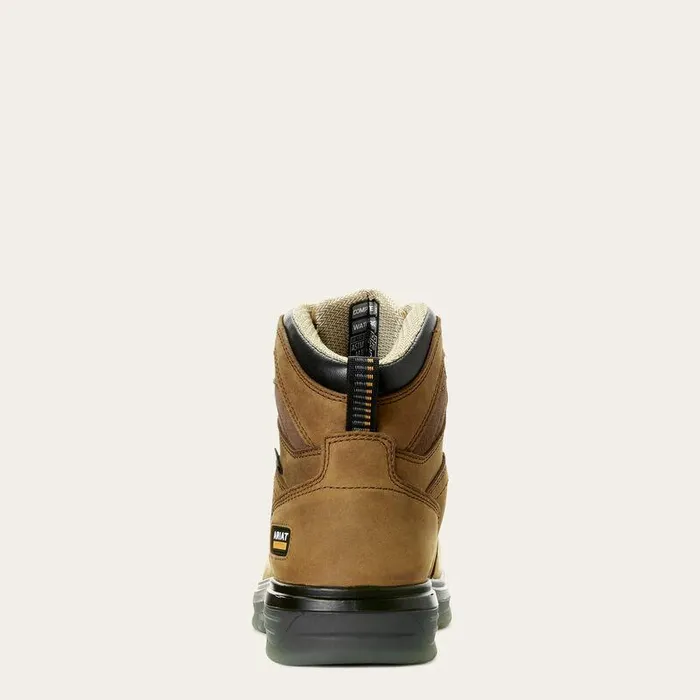 Men Work Boots Ariat Turbo 6quot Waterproof Work Boot Aged Bark Men Work Boots Ariat Turbo 6quot Waterproof Work Boot Aged Bark