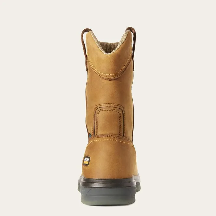 Men Work Boots Ariat Turbo PullOn Waterproof Carbon Toe Work Boot Aged Bark Men Work Boots Ariat Turbo PullOn Waterproof Carbon Toe Work Boot Aged Bark
