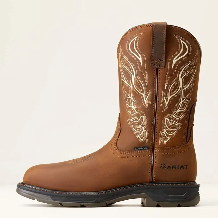 Men Work Boots Ariat WorkHog XT Phoenix Carbon Toe Work Boot Distressed Brown Men Work Boots Ariat WorkHog XT Phoenix Carbon Toe Work Boot Distressed Brown