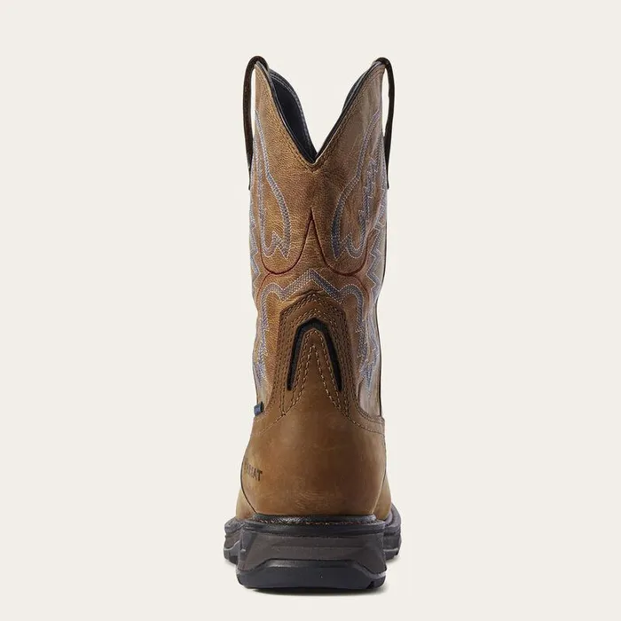 Men Work Boots Ariat WorkHog XT Waterproof Work Boot Distressed Brown Men Work Boots Ariat WorkHog XT Waterproof Work Boot Distressed Brown