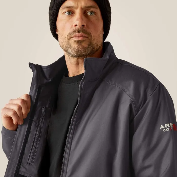Men Workwear Ariat FR Basic Insulated Jacket Iron Grey