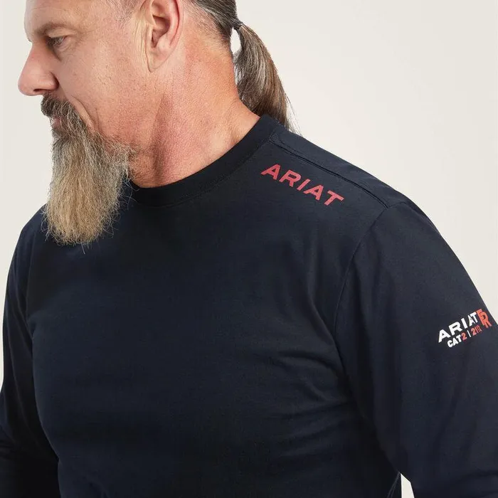 Men Workwear Ariat FR Born For This TShirt Black