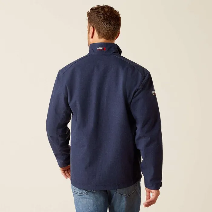 Men Workwear Ariat FR Team Logo Jacket Navyusa