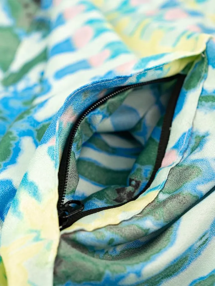 Mens Accessories Volcom X Matador Packable Beach Poncho 8211 Tie Dye