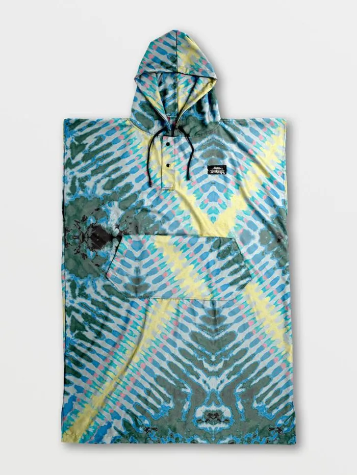 Mens Accessories Volcom X Matador Packable Beach Poncho 8211 Tie Dye