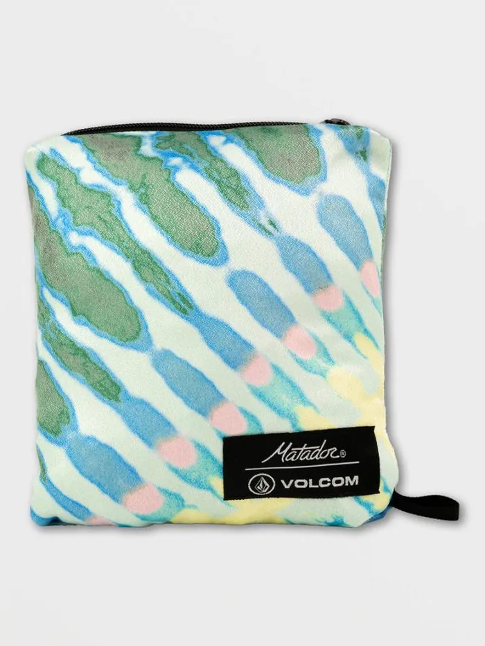 Mens Accessories Volcom X Matador Packable Beach Poncho 8211 Tie Dye
