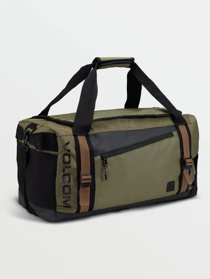 Mens Bags and Backpacks Volcom Outbound Duffel 8211 Olive