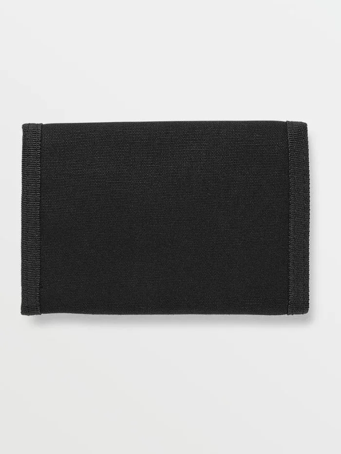 Mens Belts and Wallets Volcom Ranso Trifold Wallet 8211 Black