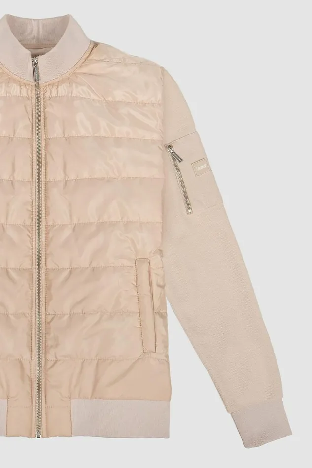 Mens Berkley Padded Jacket 8211 Stone Jameson Carter Jackets and Coats
