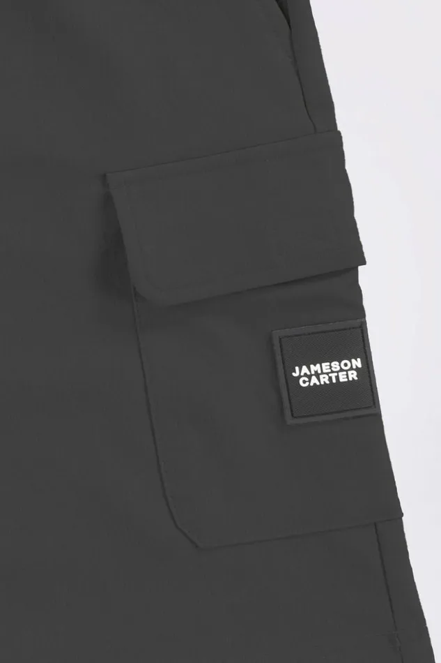 Mens Cargo Shorts 8211 Black Jameson Carter Shorts