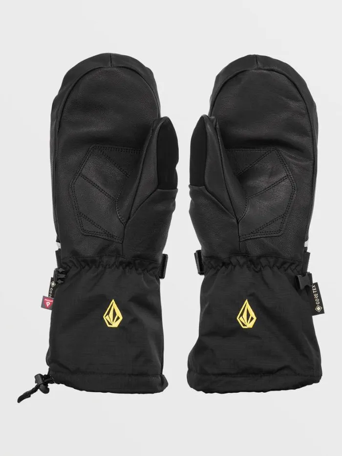 Mens Gloves and Mitts Volcom 91 GoreTex Mitts 8211 Khakiest