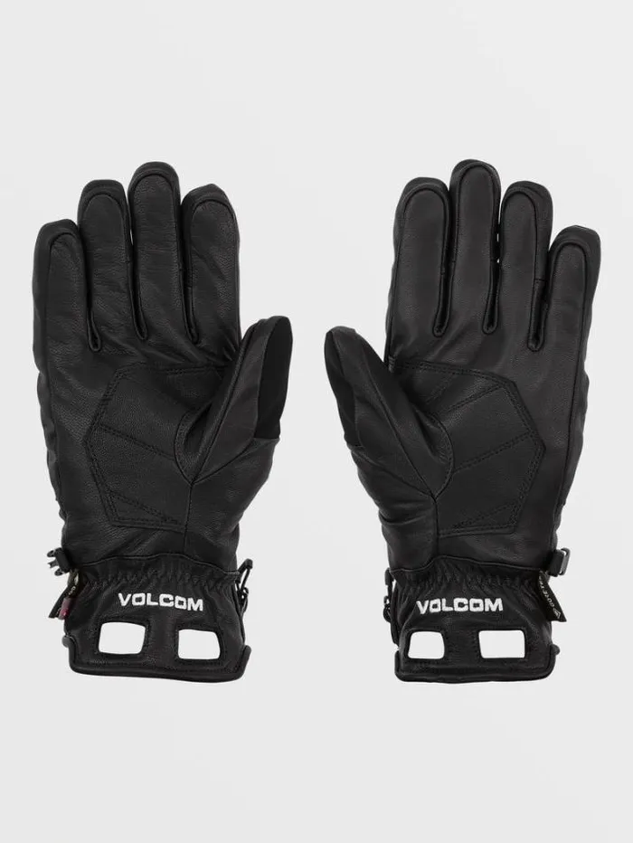 Mens Gloves and Mitts Volcom Service GoreTex Gloves 8211 Black