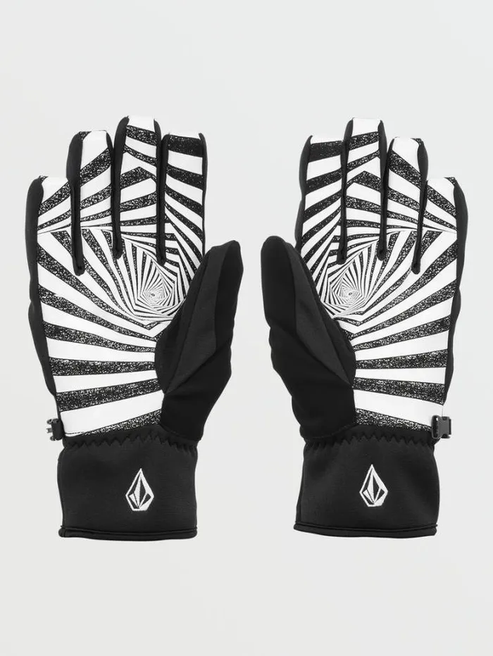 Mens Gloves and Mitts Volcom VCo Nyle Gloves 8211 Black