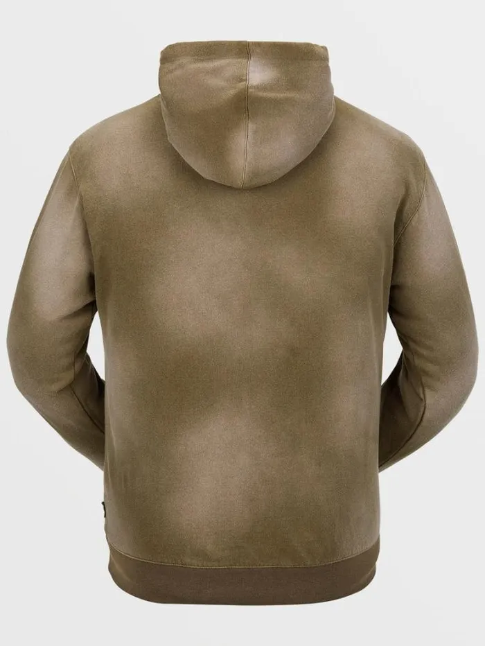 Mens Hoodies and Sweatshirts Volcom DI Fleece Pullover 8211 Water Teak
