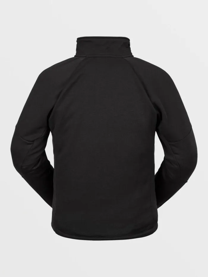 Mens Hoodies and Sweatshirts Volcom Tech Fleece Pullover 8211 Black