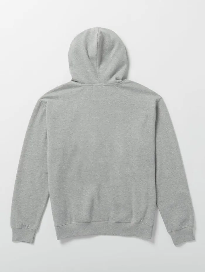 Mens Hoodies and Sweatshirts Volcom Vibes Time Fleece Hoodie 8211 Heather Grey Mens Hoodies and Sweatshirts Volcom Vibes Time Fleece Hoodie 8211 Heather Grey