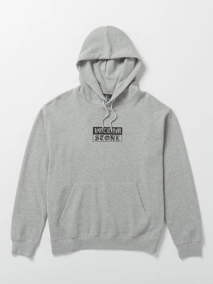 Mens Hoodies and Sweatshirts Volcom Watanite Hoodie 8211 Heather Grey
