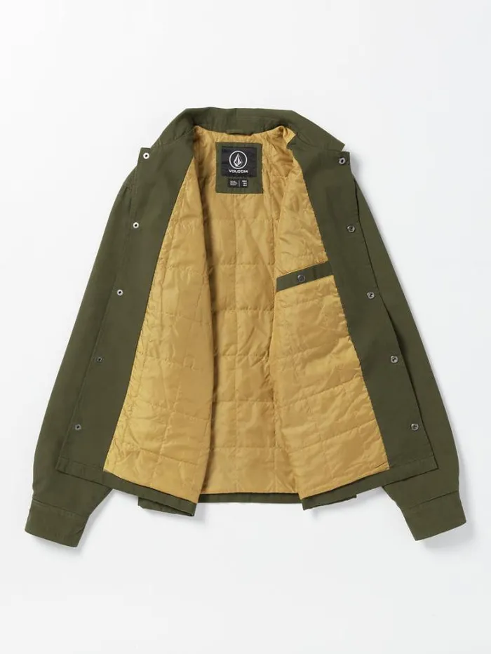 Mens Jackets Volcom Larkin Jacket 8211 Wren