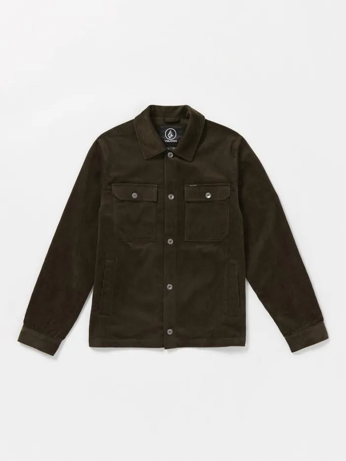 Mens Jackets Volcom Likeaton Jacket 8211 Wren