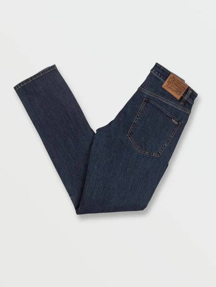Mens Jeans Volcom 22154 Skinny Fit Jeans 8211 Dirty Med Blue