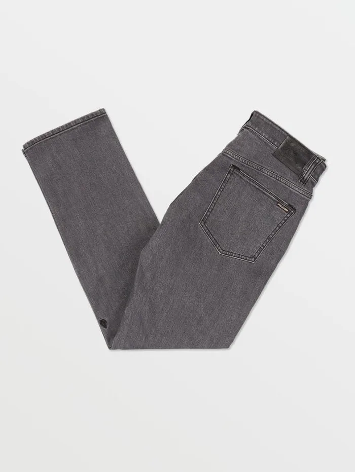 Mens Jeans Volcom Solver Modern Fit Jeans 8211 Easy Enzyme Grey
