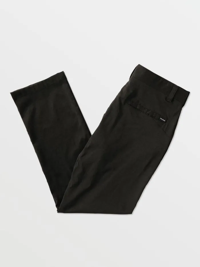 Mens Pants Volcom Frickin Tech Chino Pants 8211 Black