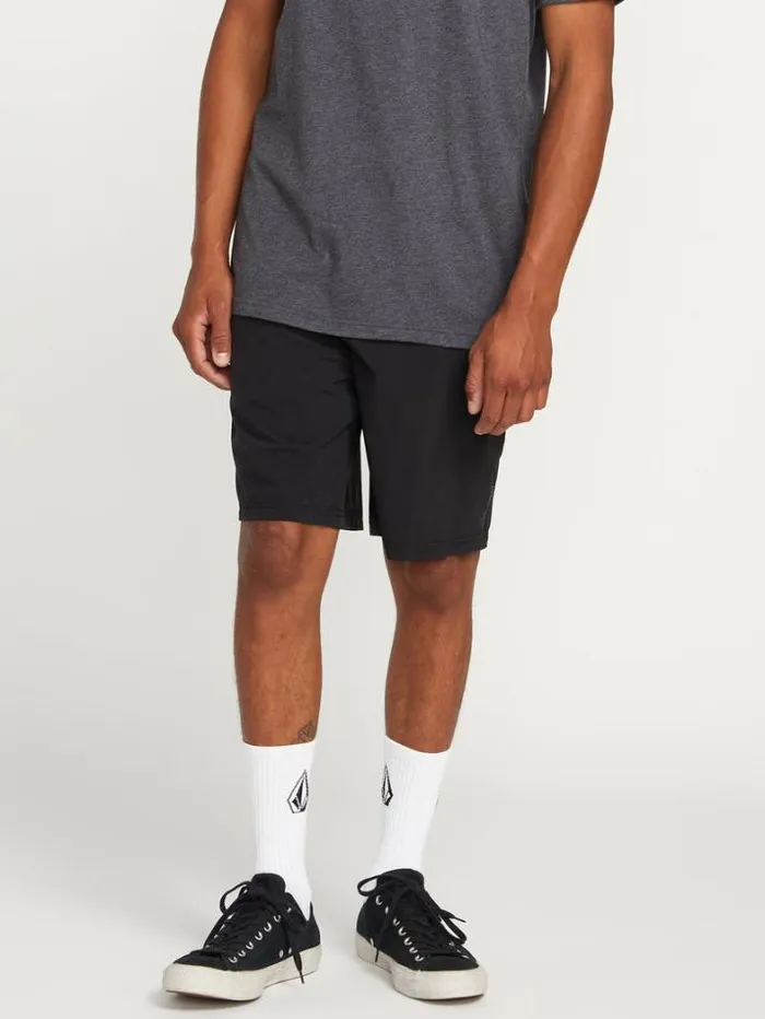 Mens Shorts Volcom Voltripper Hybrid Shorts 8211 Black