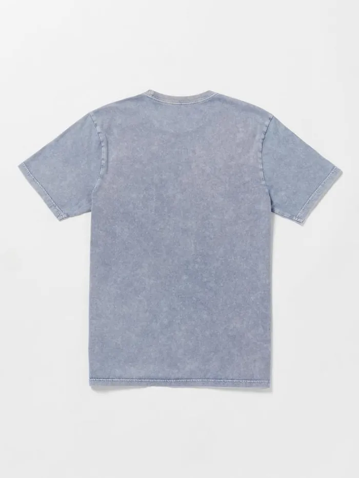 Mens TShirts and Tanks Volcom Iconic Stone Plus Short Sleeve Tee 8211 Denim