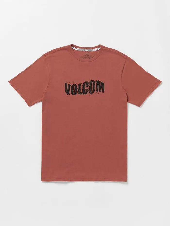 Mens TShirts and Tanks Volcom Spindrifter Short Sleeve Tee 8211 Rust
