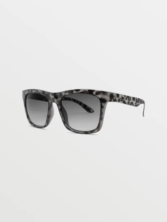 MensWomens Accessories Volcom Jewel Sunglasses 8211 Gloss Nude TortGray Gradient