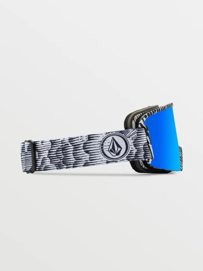 MensWomensKids Accessories Volcom Garden Goggle 8211 Jamie Lynn Blue ChromeBL