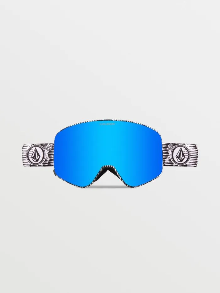 MensWomensKids Accessories Volcom Odyssey Goggle 8211 Jamie Lynn Blue ChromeBL