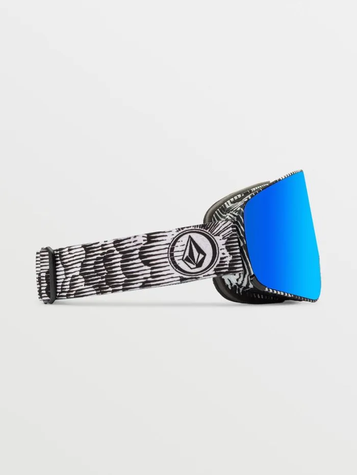 MensWomensKids Accessories Volcom Odyssey Goggle 8211 Jamie Lynn Blue ChromeBL