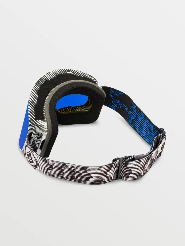 MensWomensKids Accessories Volcom Odyssey Goggle 8211 Jamie Lynn Blue ChromeBL