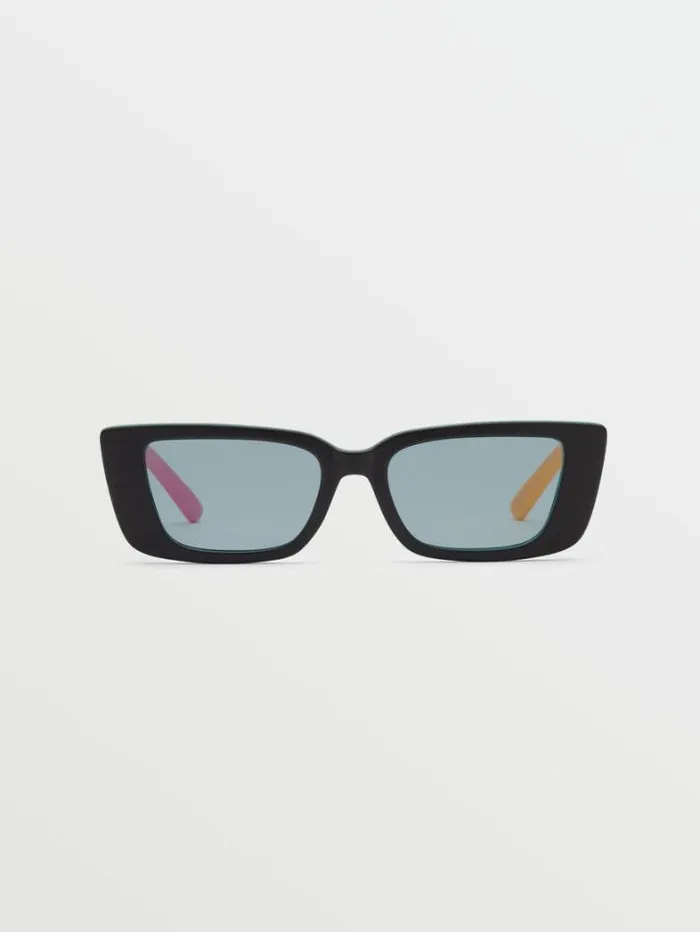 MensWomens Sunglasses Volcom Strange Land Sunglasses 8211 EntTeal
