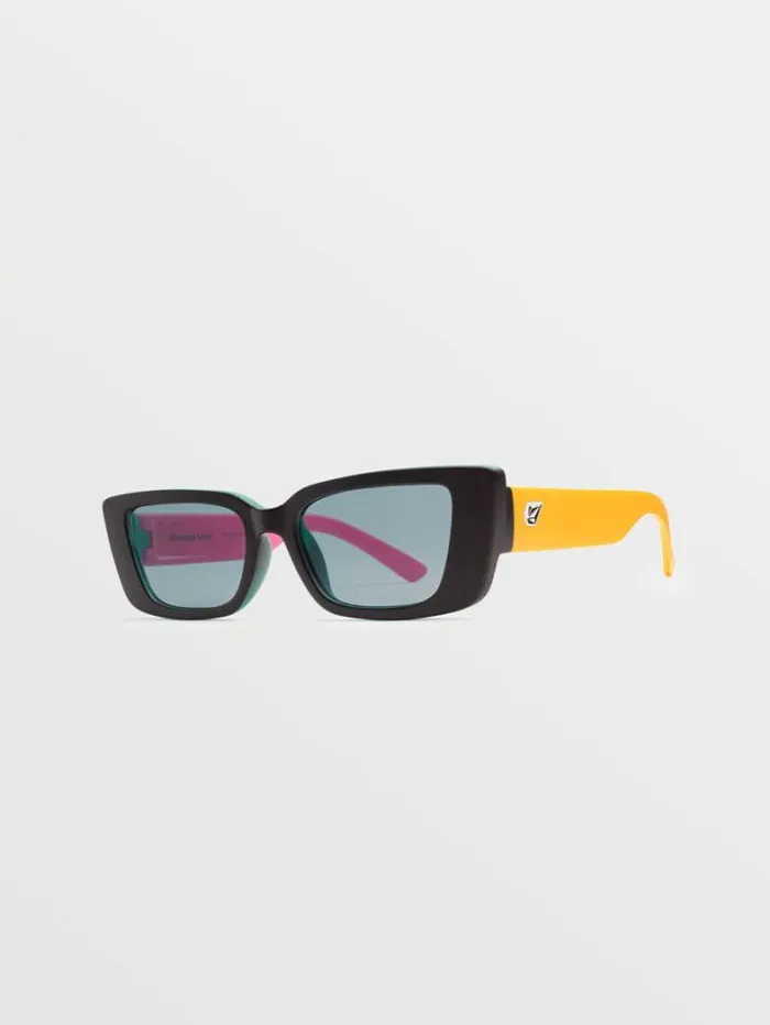 MensWomens Sunglasses Volcom Strange Land Sunglasses 8211 EntTeal