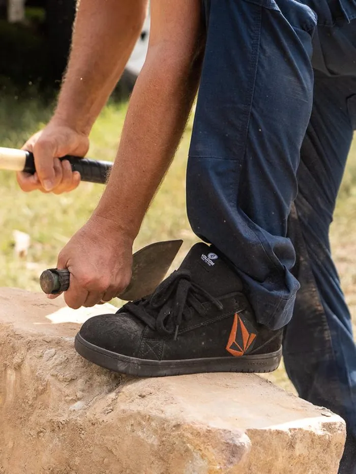 Mens Workwear Shoes Volcom Workwear Stone Shoes 8211 Black Mens Workwear Shoes Volcom Workwear Stone Shoes 8211 Black