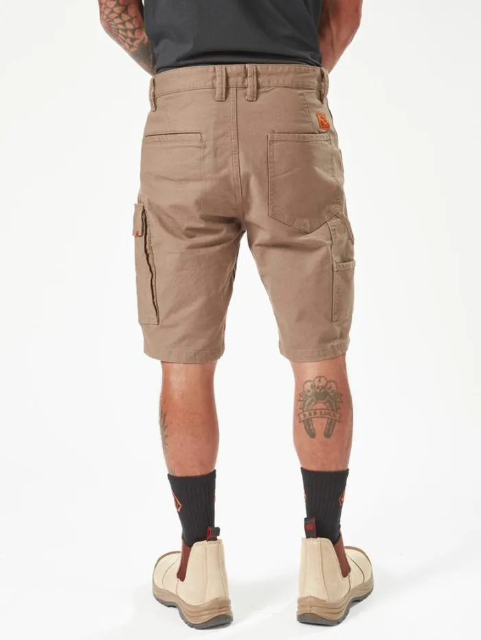MensWorkwear Shorts Volcom Workwear Caliper Work Shorts 8211 Brindle