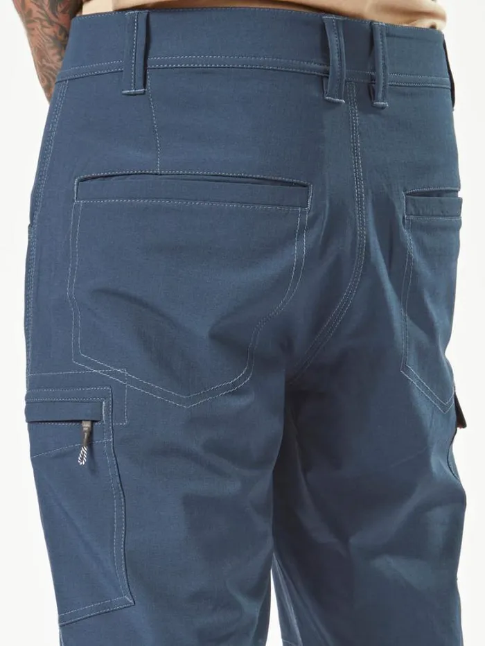 MensWorkwear Shorts Volcom Workwear Slab Hybrid Shorts 8211 Navy