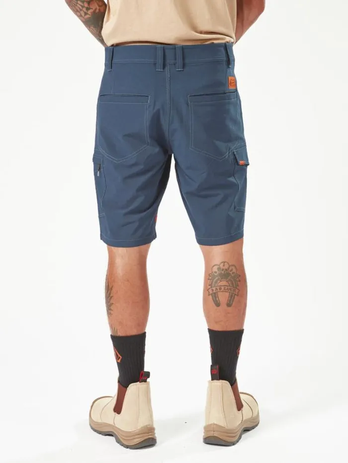MensWorkwear Shorts Volcom Workwear Slab Hybrid Shorts 8211 Navy