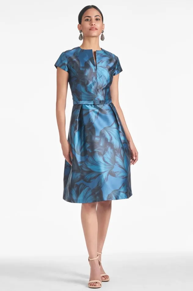 Midi Women Sachin and Babi Maddox Dress 8211 Tonal Petal