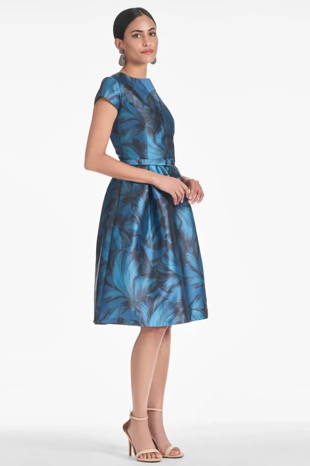 Midi Women Sachin and Babi Maddox Dress 8211 Tonal Petal