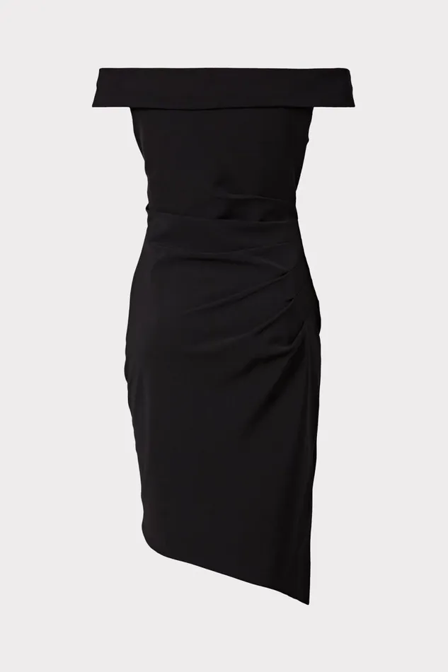 Milly Ally Cocktail Dress Black Women Dresses
