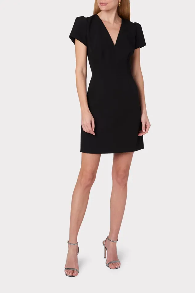 Milly Cady Atalie Dress Black Women Dresses