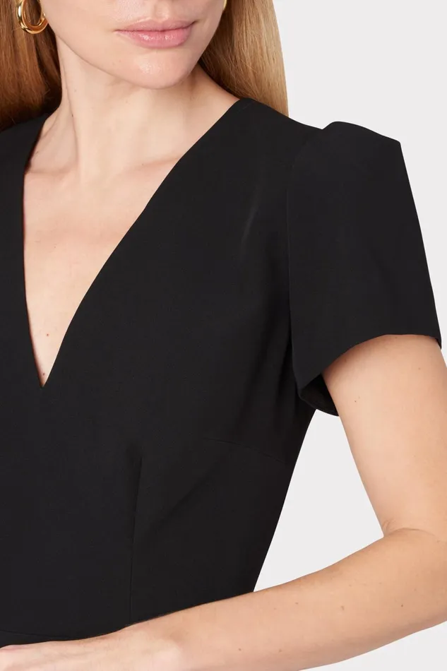 Milly Cady Atalie Dress Black Women Dresses