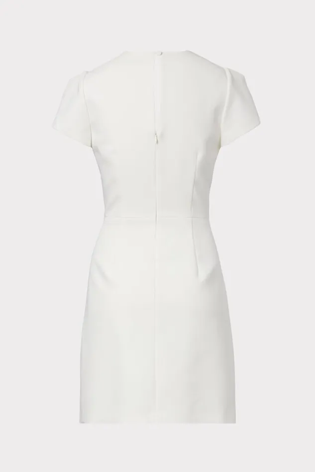 Milly Cady Atalie Dress Ecru Women Dresses