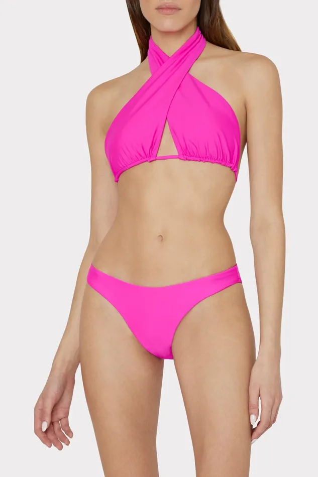 Milly Margot Bikini Bottom Milly Pink Women Bikinis