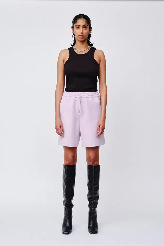 Mindy 8211 Fair Orchid Women Skirts and Shorts Wonhundred