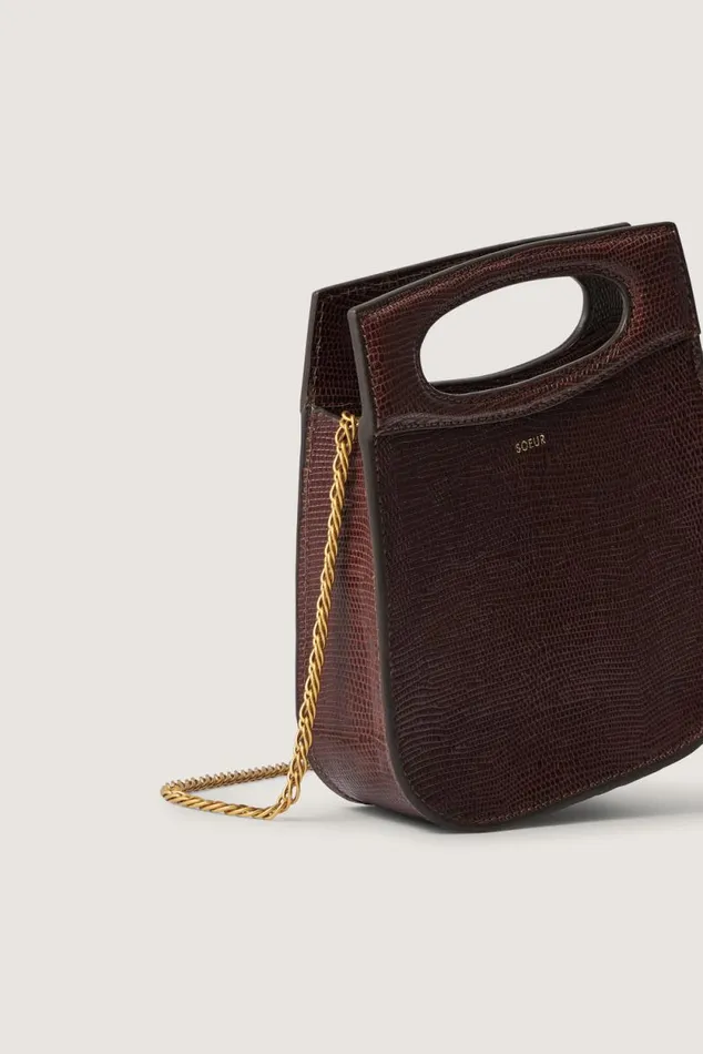 Mini Bags Women Soeur CHERI MINI BAG Chocolate