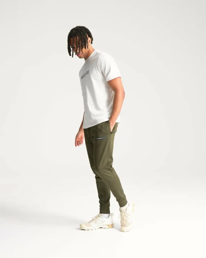 NICCE Bottoms Mens NICCE Calix Tech Joggers Juniper Green